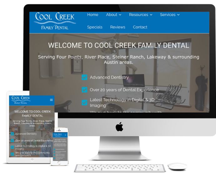 Cool Creek Website for Connected